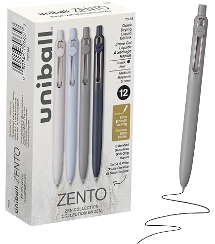 Amazon.com: 三菱鉛筆 Uniball ZENTO Basic Model Rollerball Pen